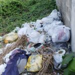 Q.石垣島の家の近く（家から見える場所）の空き地にゴミを捨てている人がいます。家庭ゴミです。スーパーの袋に入れて捨てられています。私道ですが私も車で通る場所でとても不快で困っています。自分の土地でもないし誰が捨てているかわからないのです。（もしかしたら隣接している家の人？）これは市役所？警察？どちらに相談したらいいのでしょうか？