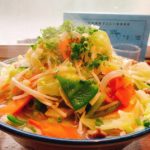 【ハナタカ情報】昨年10月末で明石食堂のメニューから消えた野菜そばが復活した模様