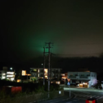 Q.石垣島で夜空が緑色です。なんですか?